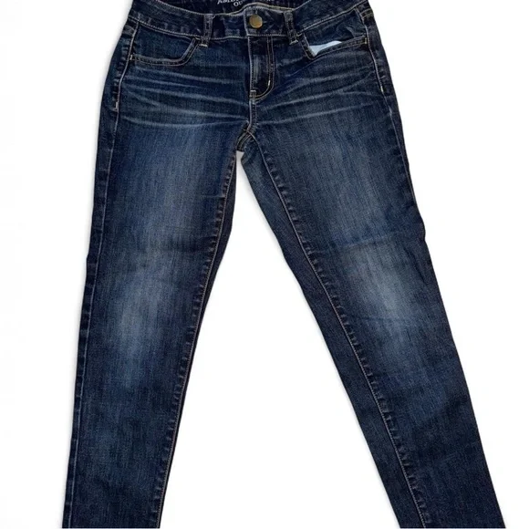 American Eagle Outfitters Indigo Ankle Jeans - Picture 2 of 6